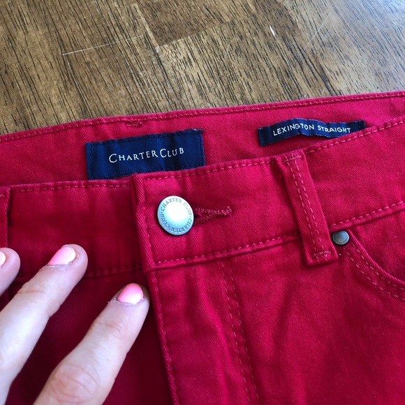 Charter Club Red Pants - Picture 4 of 6